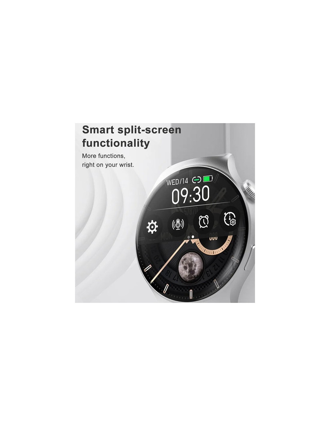 DT NO.1 DT4 Mate Negro | Smartwatch en Logroño