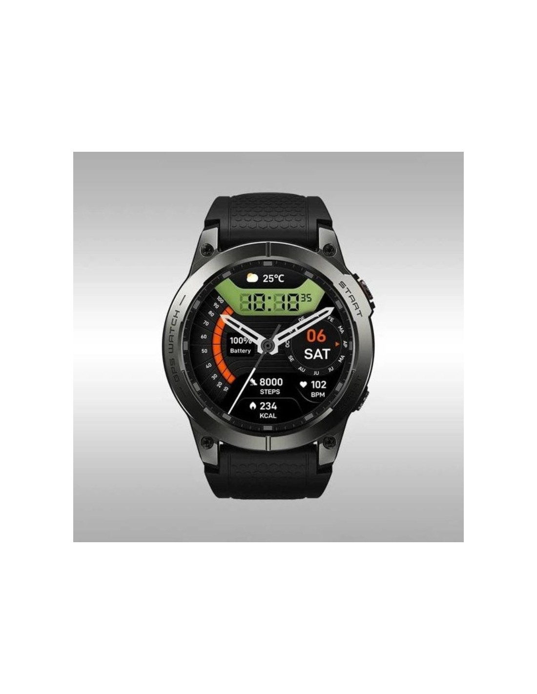 Zeblaze Stratos 3 Pro Negro | Smartwatch en Logroño
