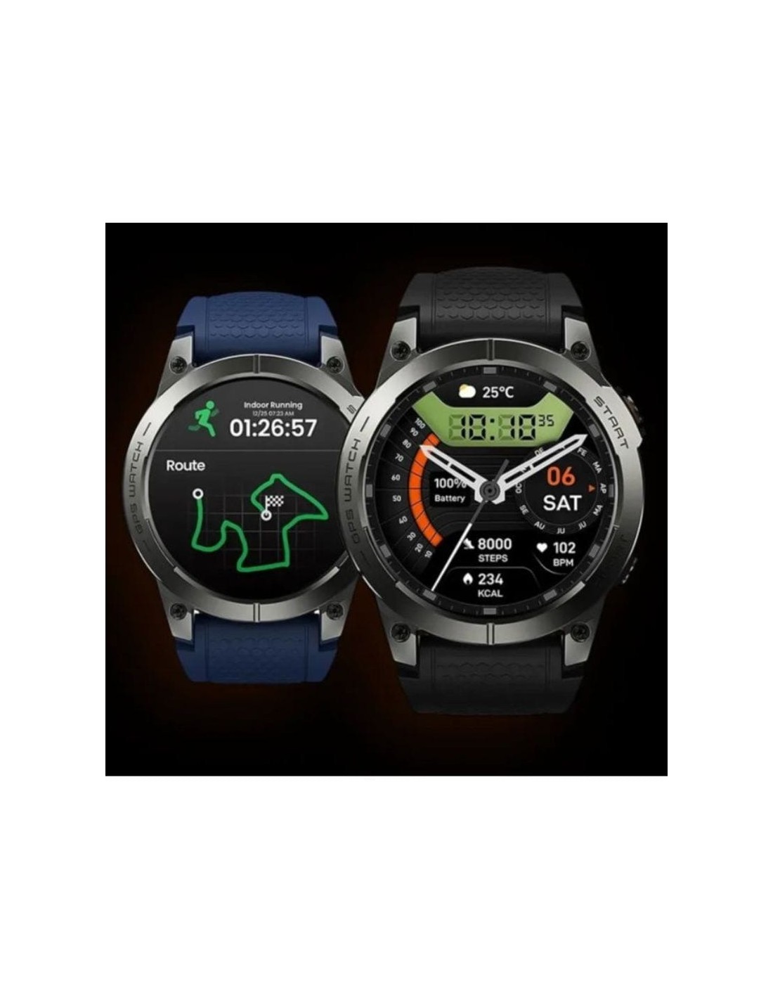 Zeblaze Stratos 3 Pro Negro | Smartwatch en Logroño
