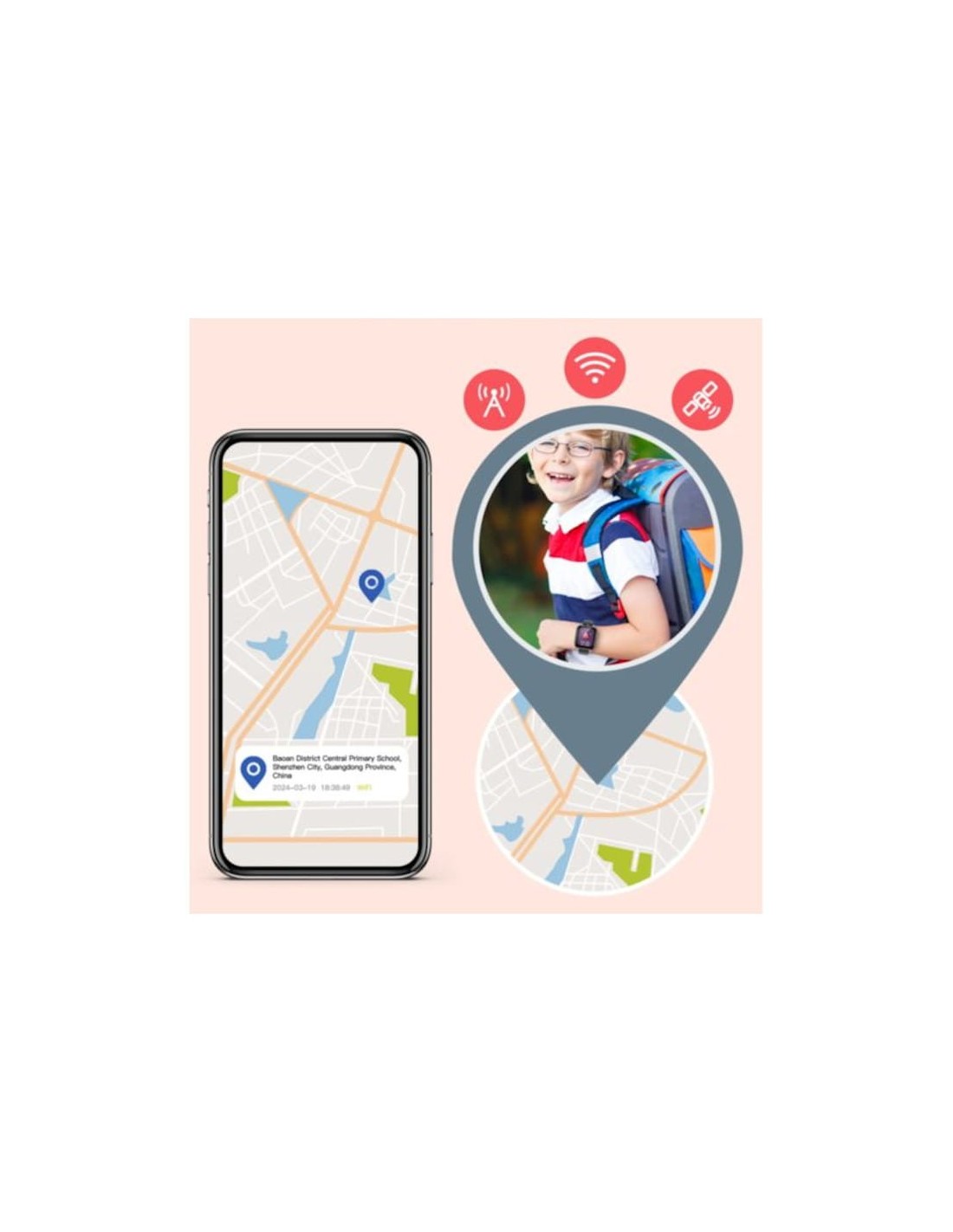 Smartwatch infantil Blackview Z10 Kids | Smartwatch en Logroño