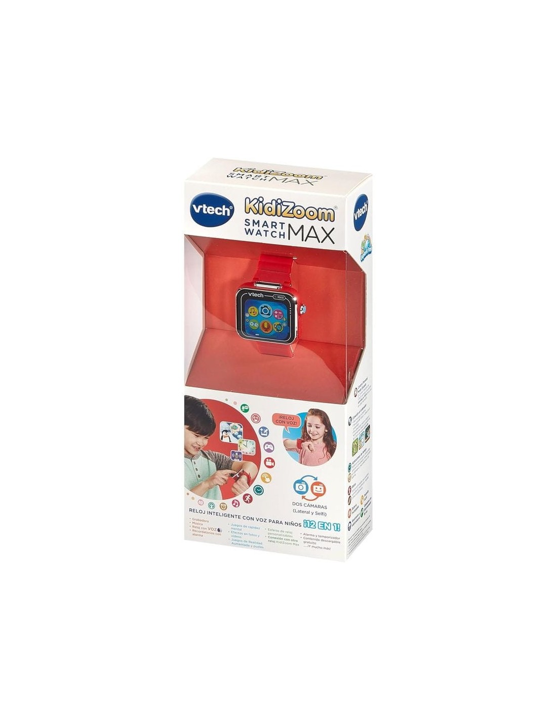 Vtech KidiZoom MAX Rojo | Smartwatch en Logroño