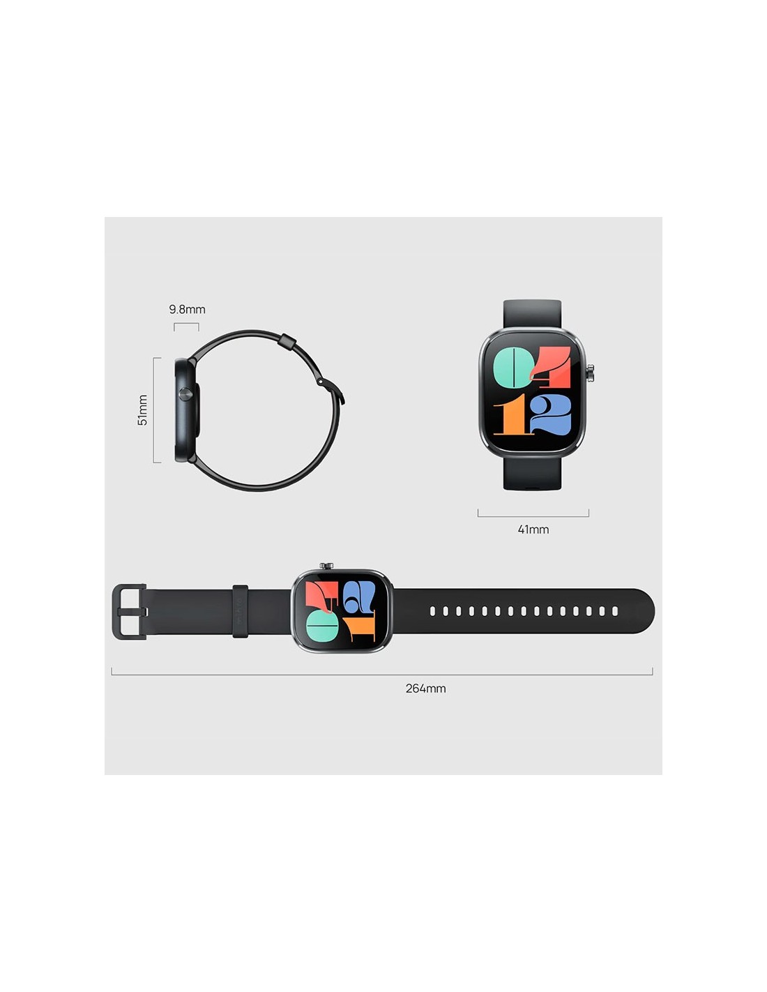 Mibro C4 Negro | Smartwatch en Logroño