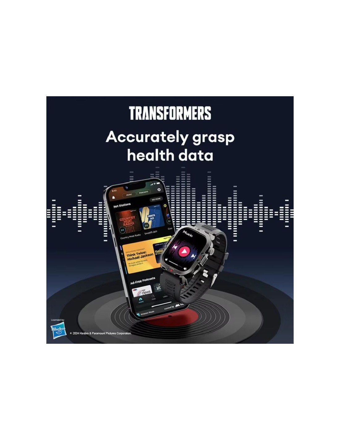 Transformers TF-H08 Gris | Smartwatch en Logroño