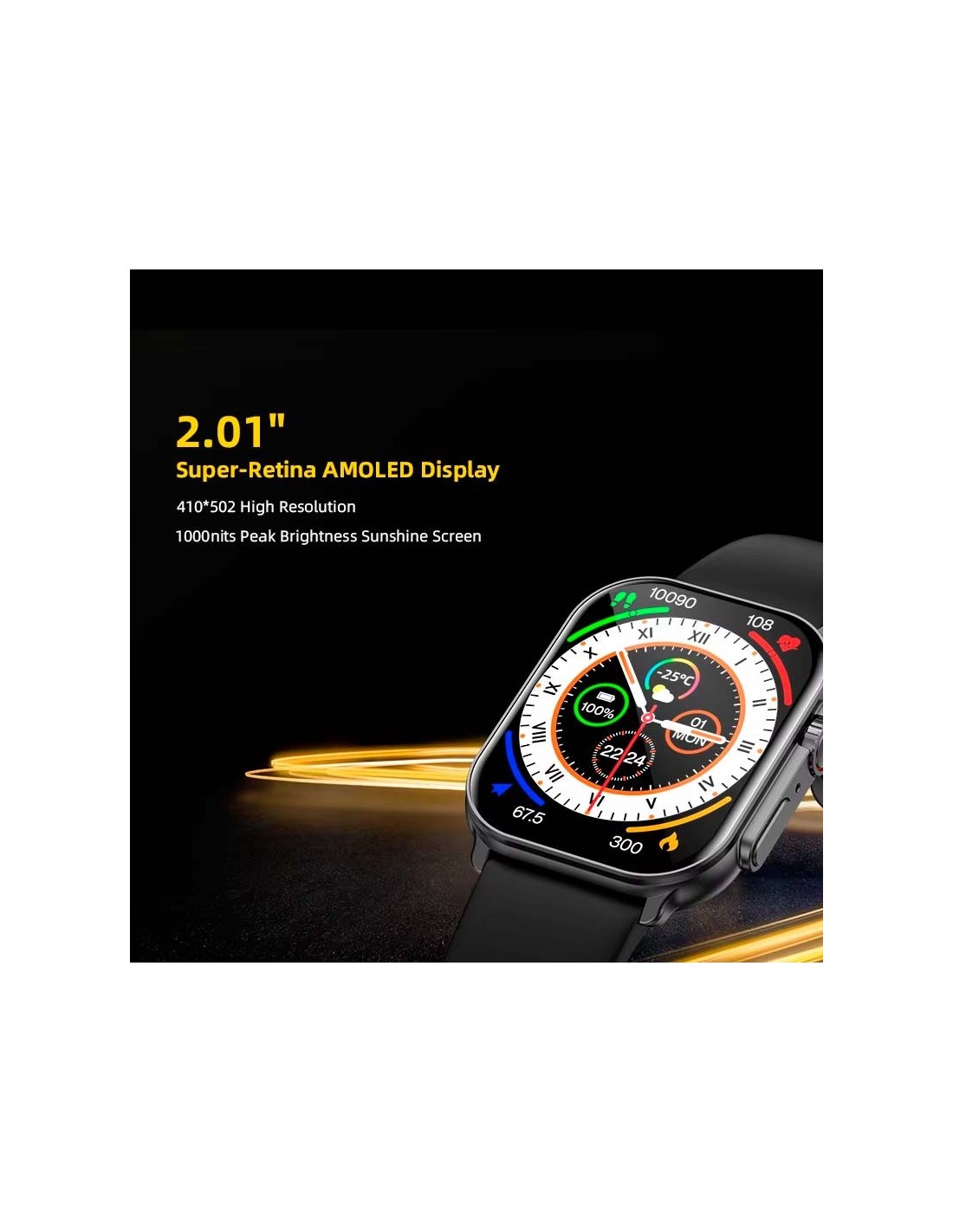 Imiki SF1 Negro | Smartwatch en Logroño