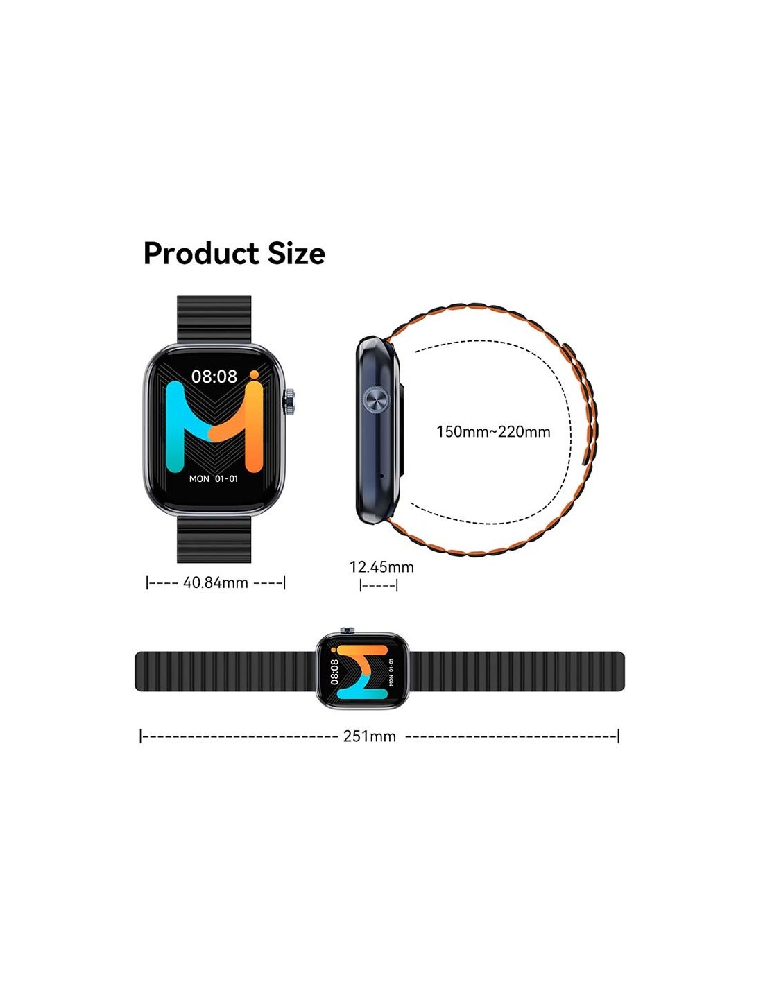 Imiki ST2 Azul Correa Magnética | Smartwatch en Logroño