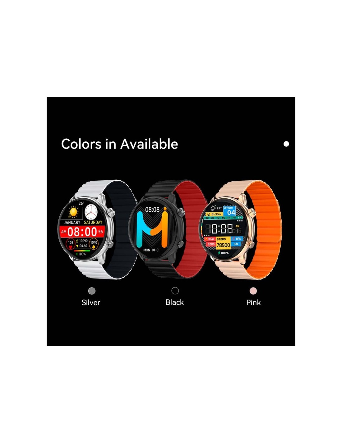 Imiki TG2 Negro | Smartwatch en Logroño