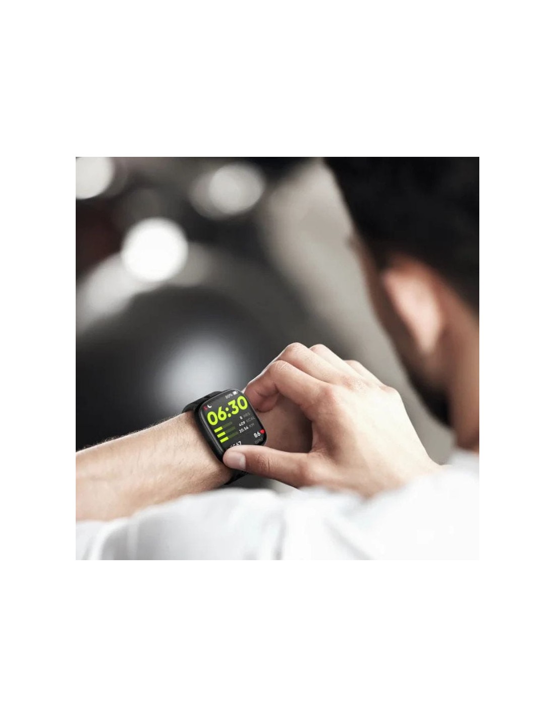 Momax SW1S Negro | Smartwatch en Logroño