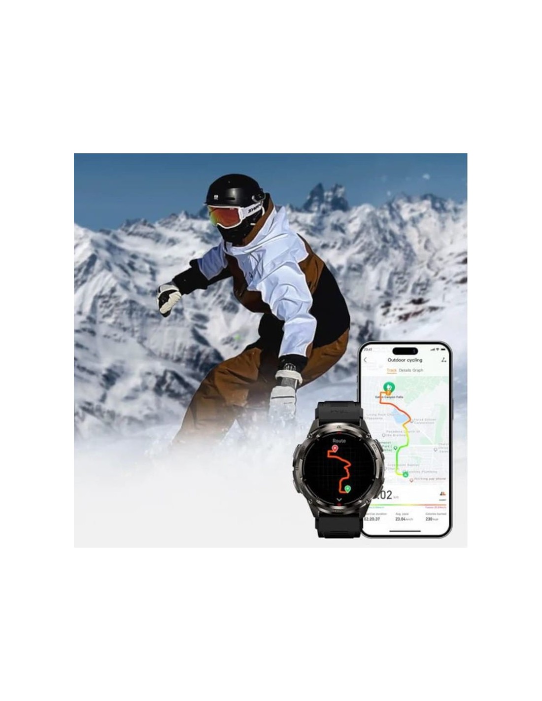 KOSPET Tank T3 Ultra 2 Plata | Smartwatch en Logroño