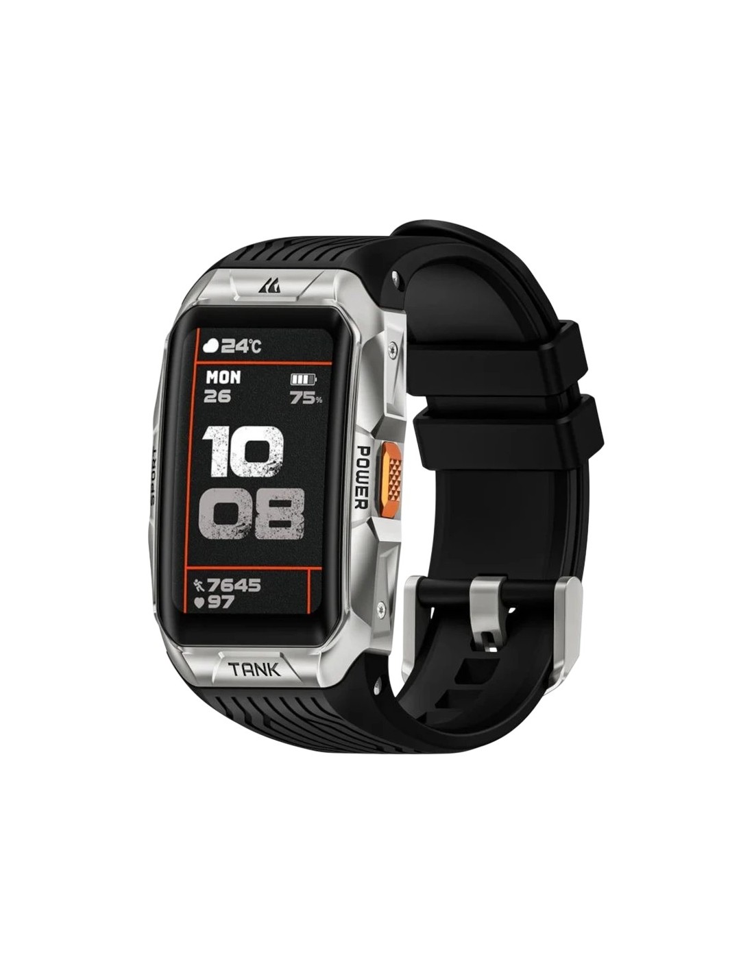 KOSPET Tank X2 Ultra Plata | Smartwatch en Logroño