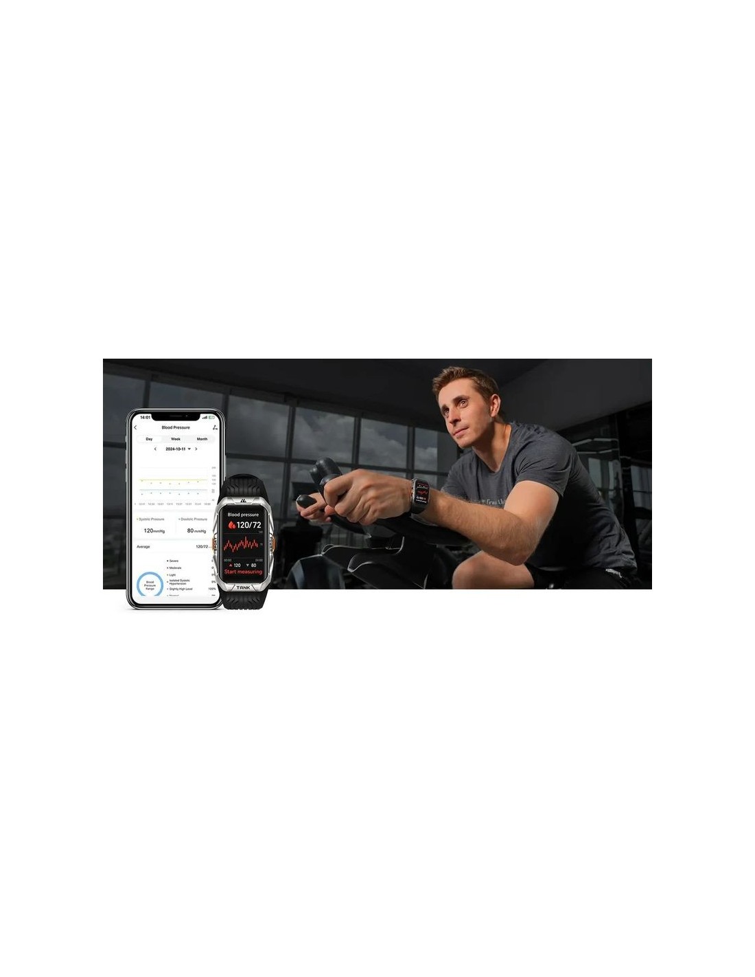 KOSPET Tank X2 Ultra Plata | Smartwatch en Logroño
