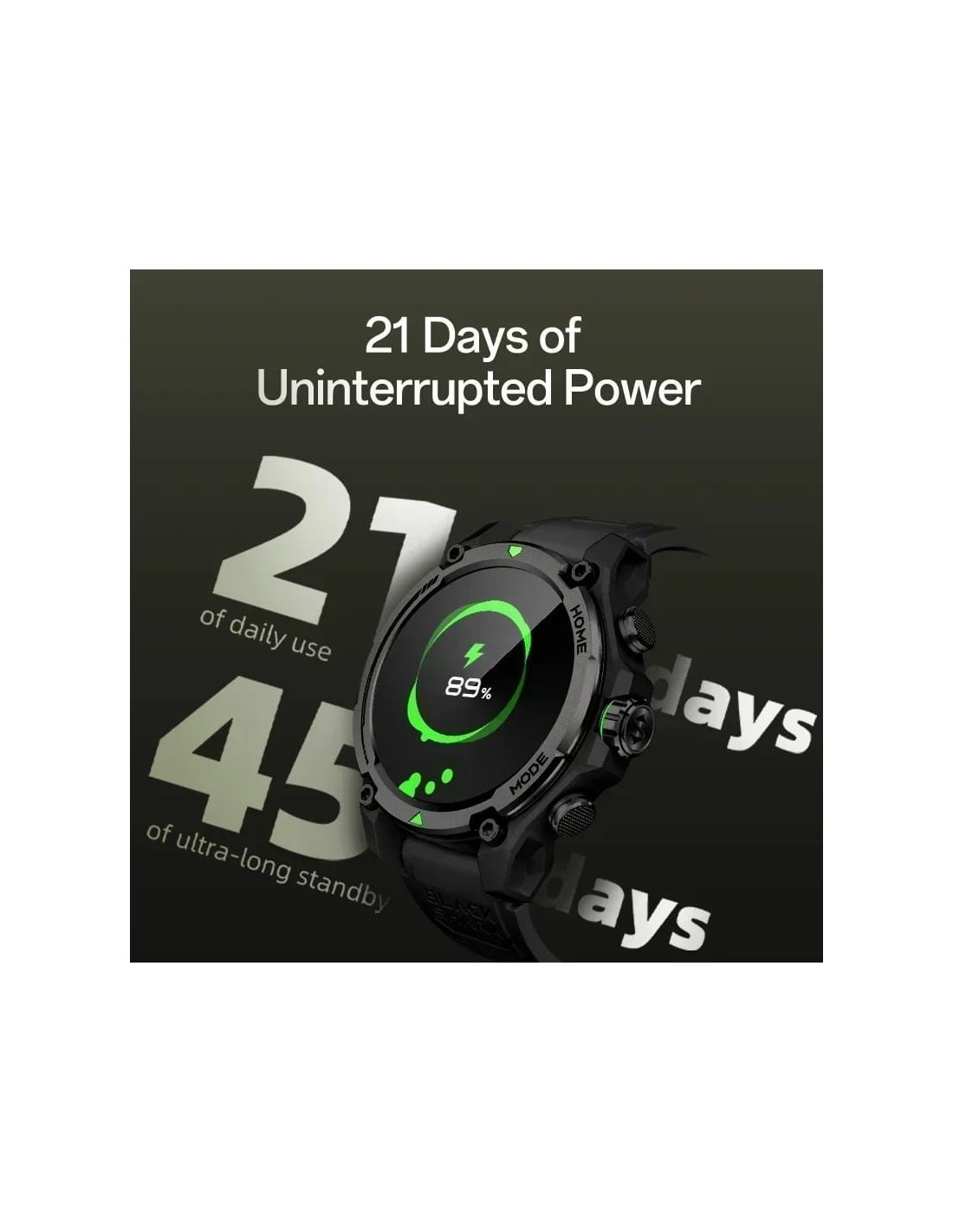 Black Shark GS3 Negro | Smartwatch en Logroño
