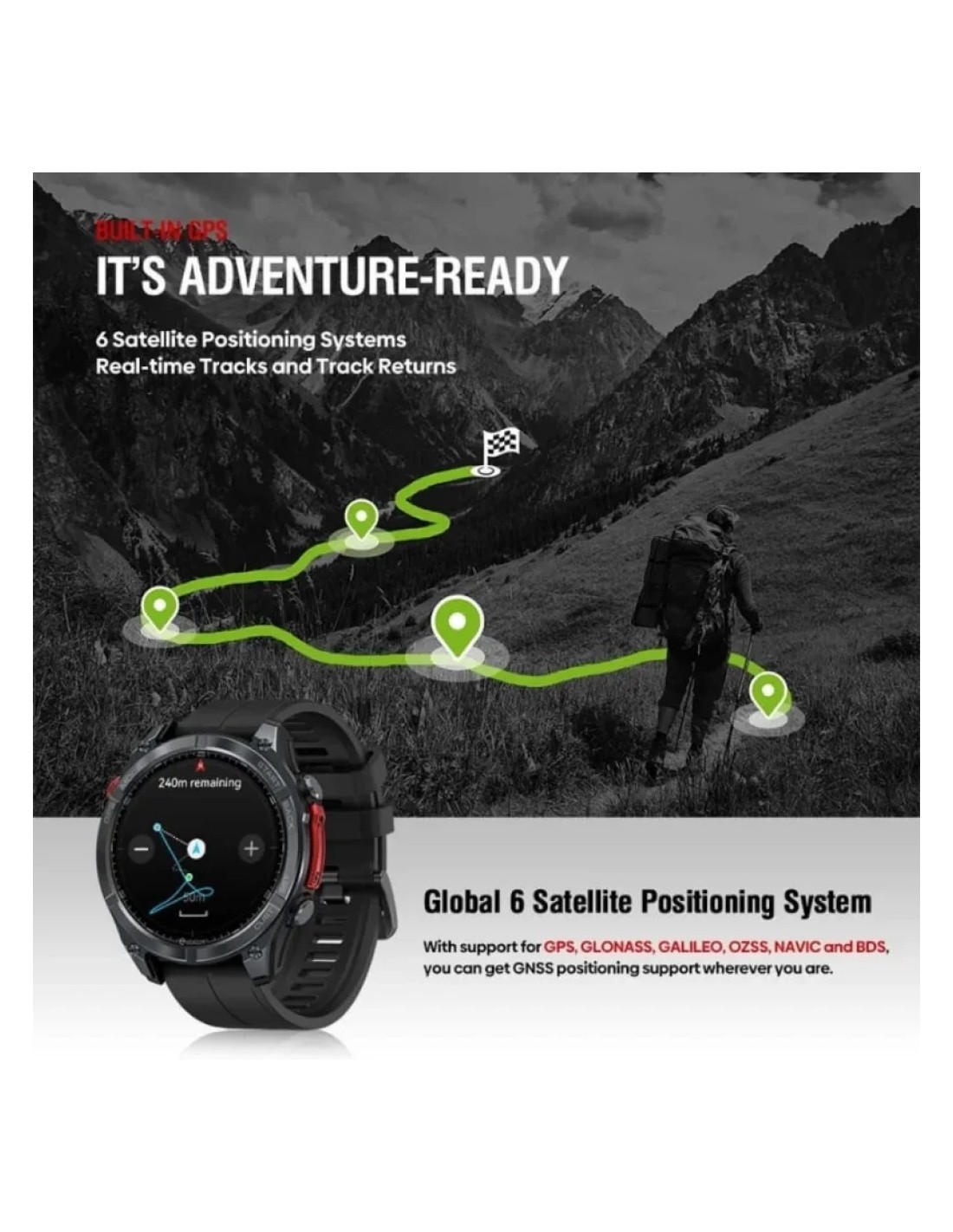 Zeblaze Stratos 4 | Smartwatch en Logroño
