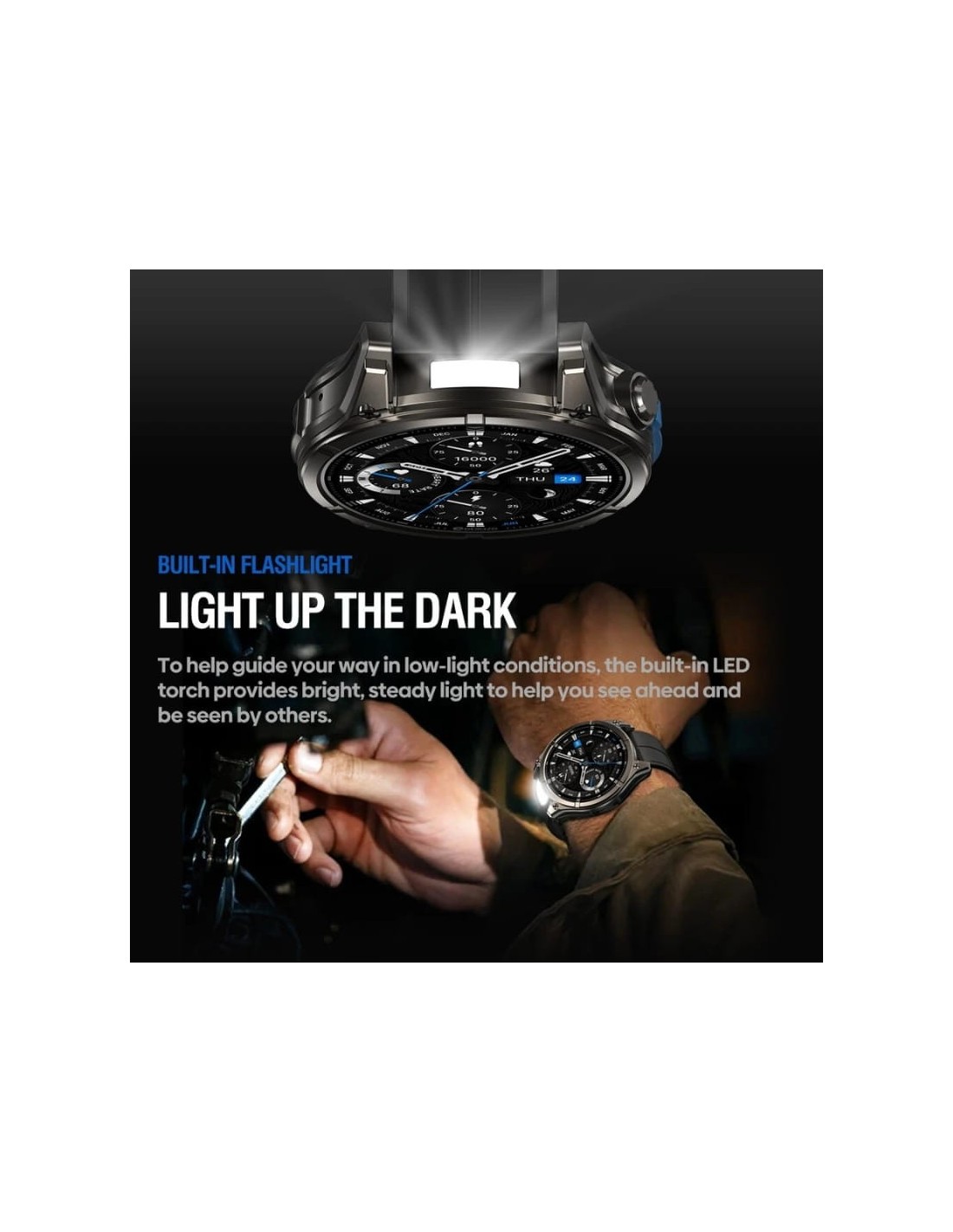Zeblaze Vibe 8 Negro | Smartwatch en Logroño