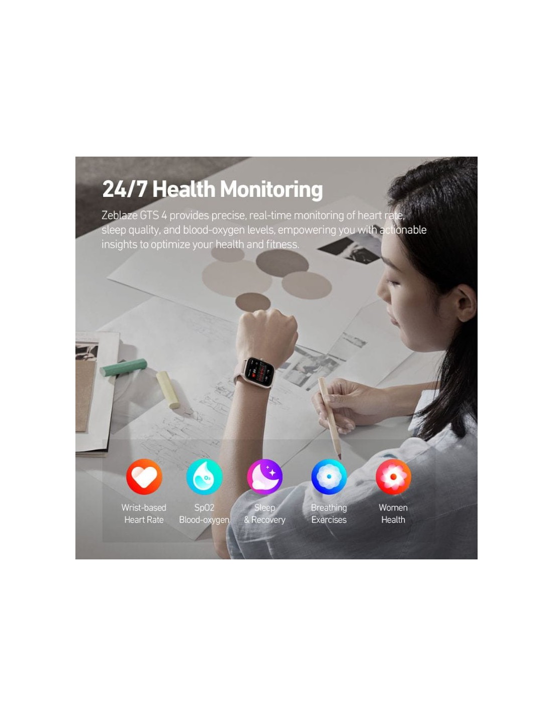 Zeblaze GTS 4 | Smartwatch en Logroño