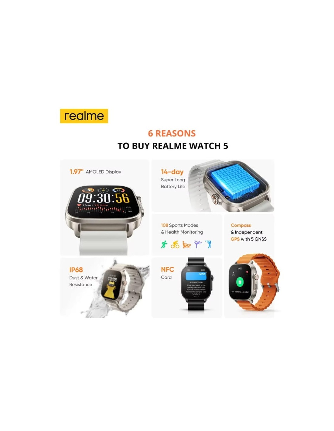 Realme Watch 5 | Smartwatch en Logroño