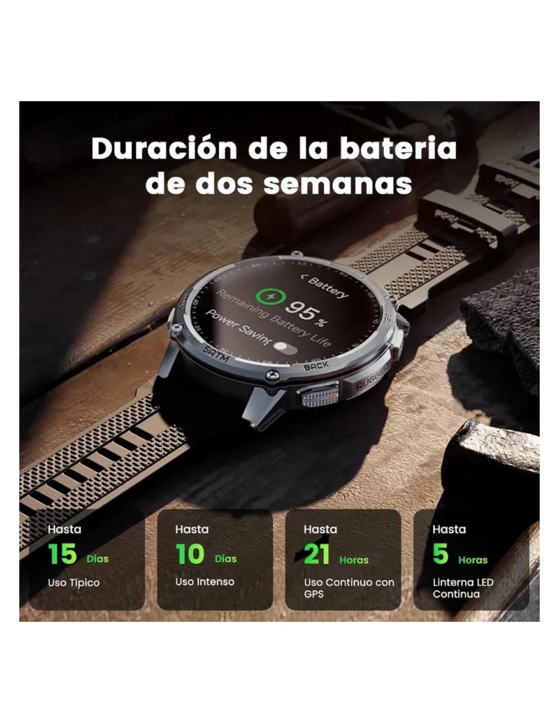 KOSPET Tank T4C | Smartwatch en Logroño