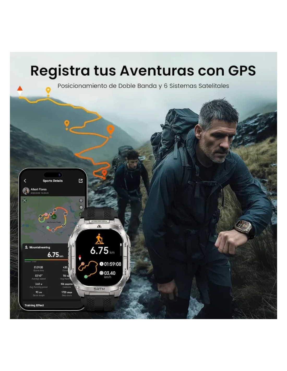 KOSPET Tank M4C | Smartwatch en Logroño