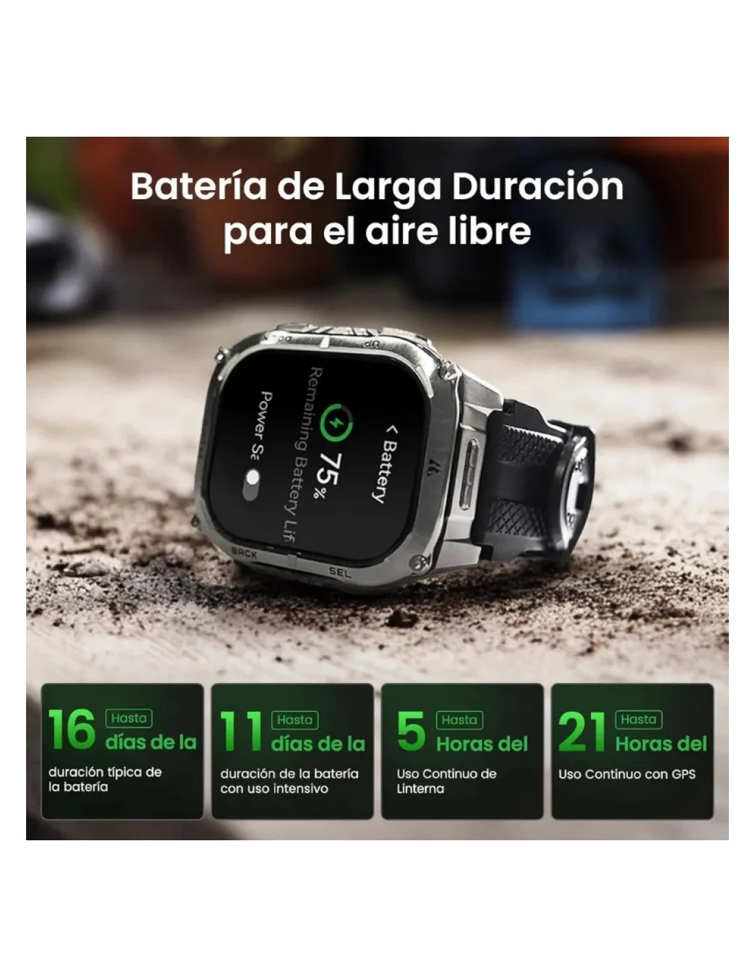 KOSPET Tank M4C | Smartwatch en Logroño