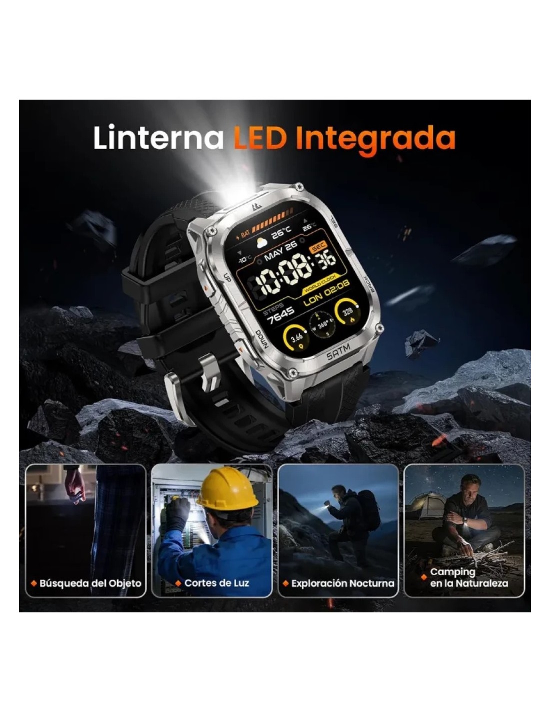 KOSPET Tank M4C | Smartwatch en Logroño