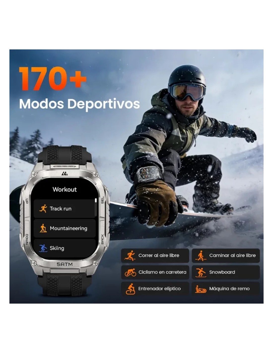 KOSPET Tank M4C | Smartwatch en Logroño
