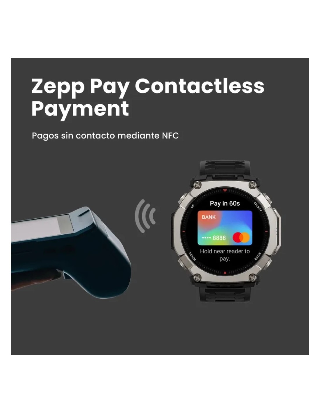 Amazfit T-Rex Ultra 2 Magma Negro | Smartwatch en Logroño