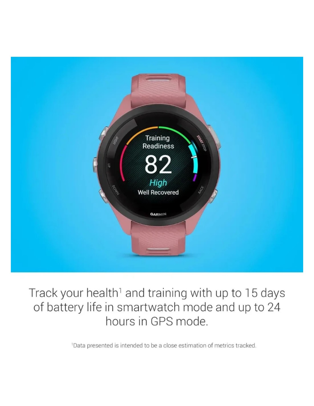 Garmin Forerunner 265S Rosa/Blanco | Smartwatch en Logroño