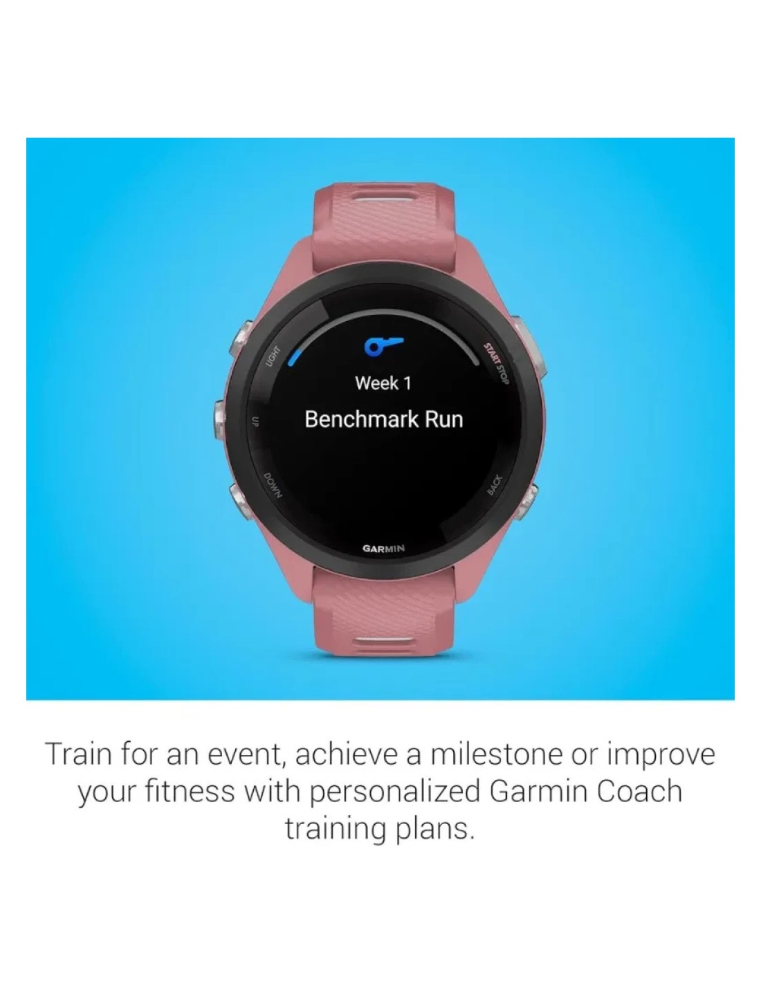 Garmin Forerunner 265S Rosa/Blanco | Smartwatch en Logroño