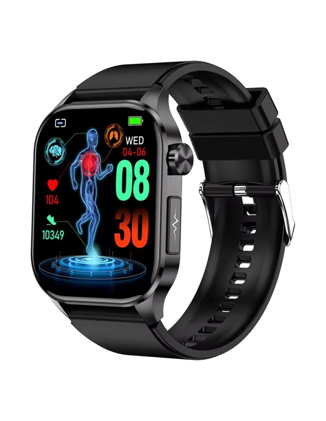 ET580 Negro Correa Silicona | Smartwatch en Logroño