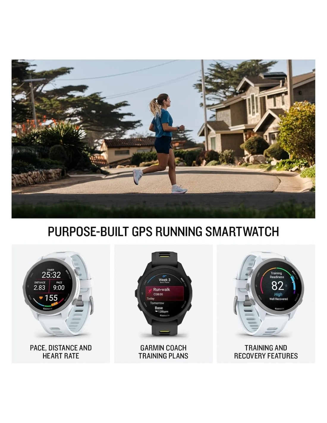 Garmin Forerunner 170 Negro | Smartwatch en Logroño