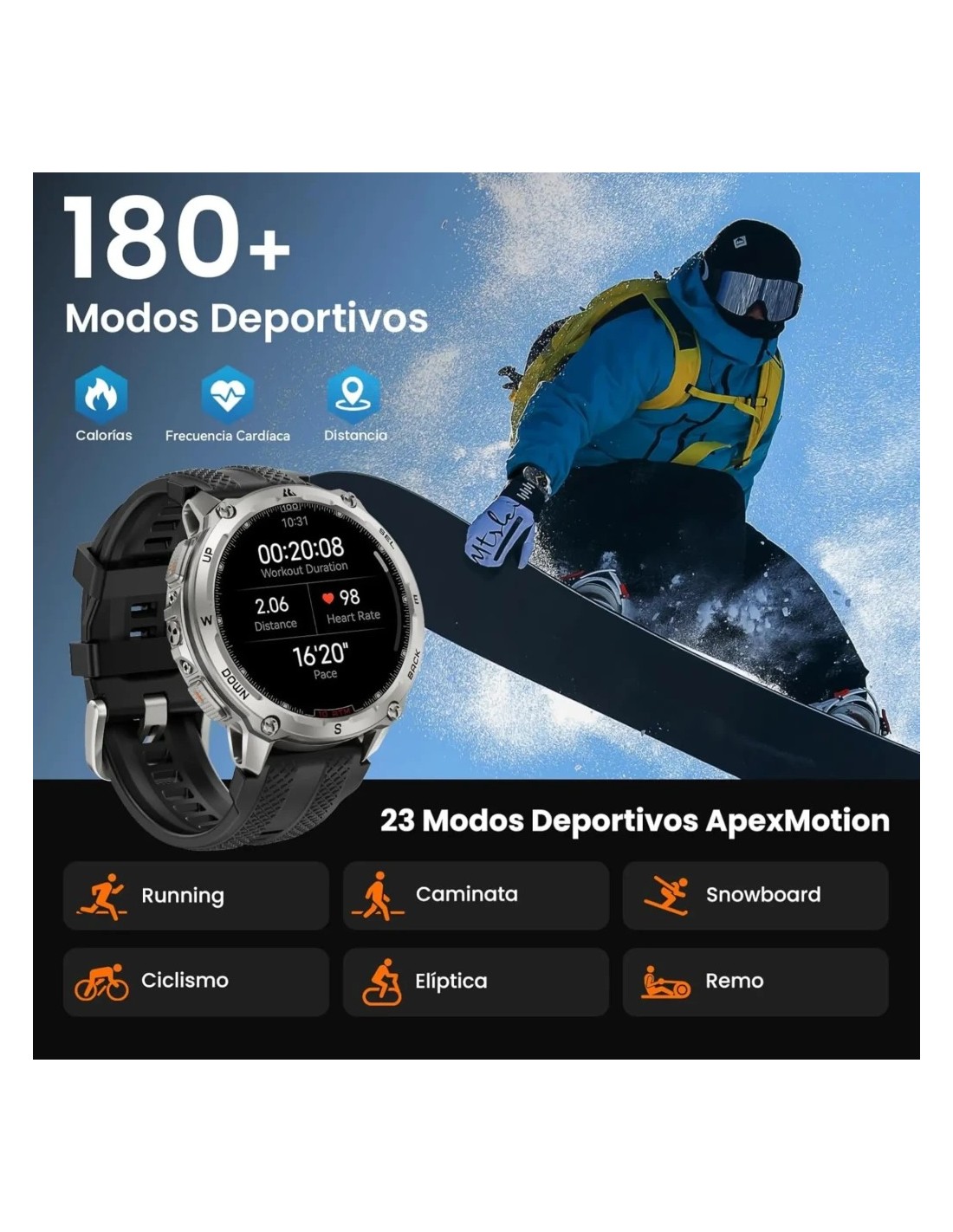 KOSPET Tank T4 Special Edition | Smartwatch en Logroño