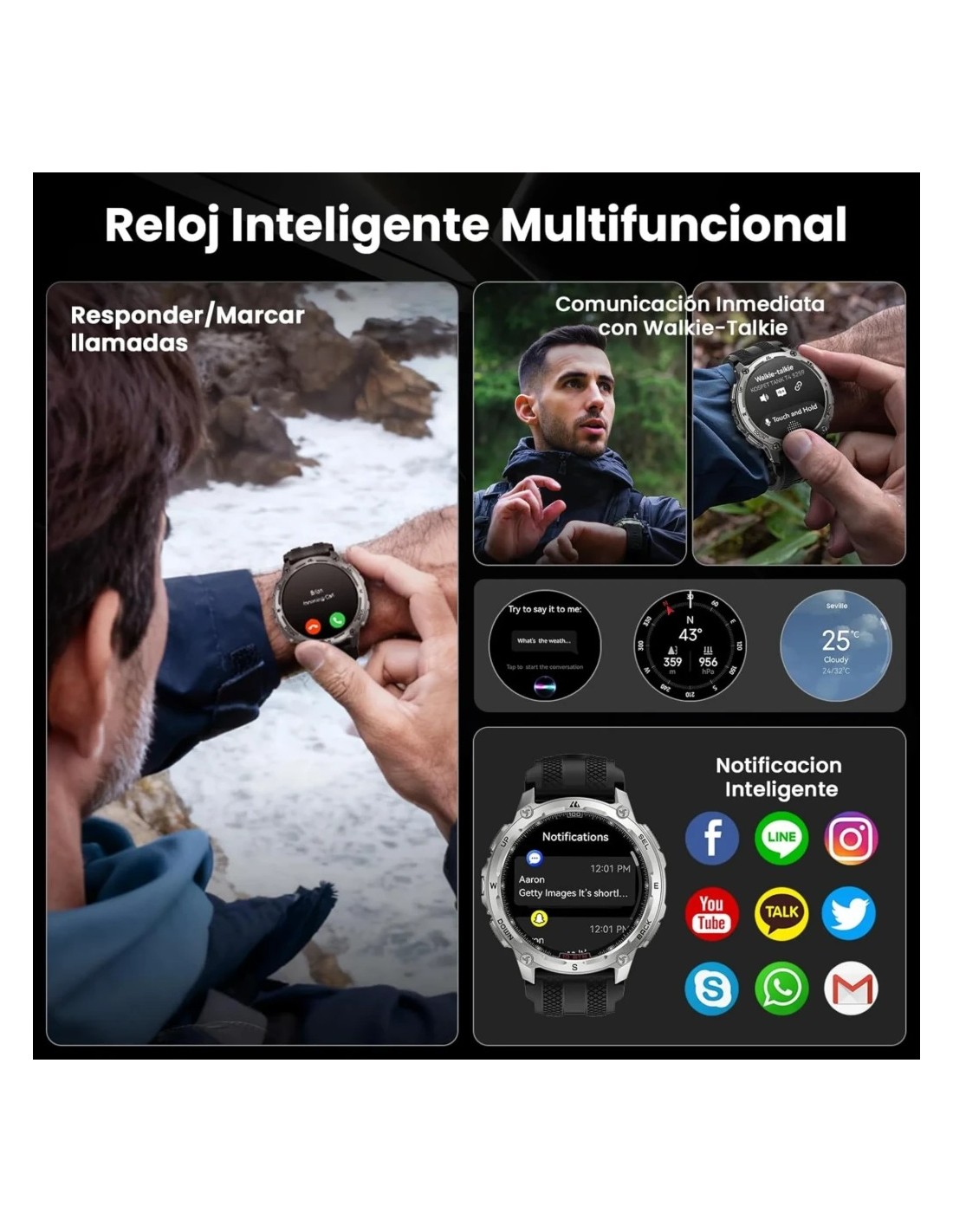 KOSPET Tank T4 Special Edition | Smartwatch en Logroño