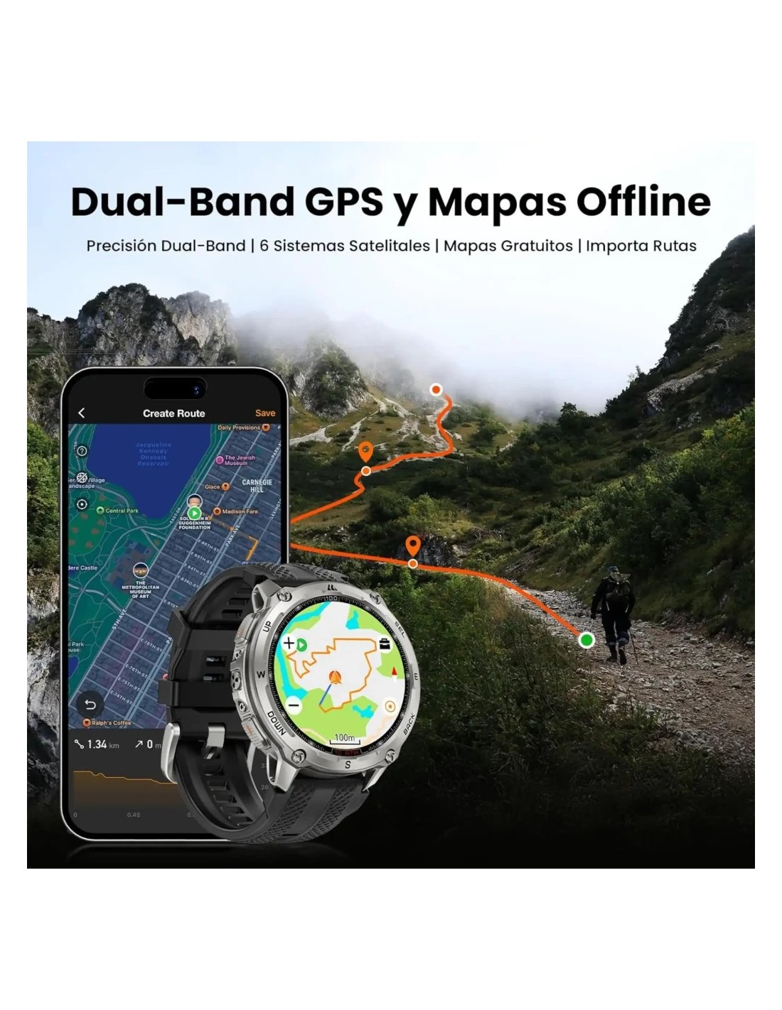 KOSPET Tank T4 Special Edition | Smartwatch en Logroño