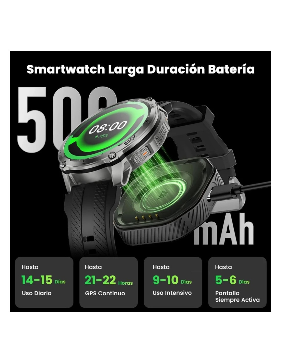 KOSPET Tank T4 Special Edition | Smartwatch en Logroño