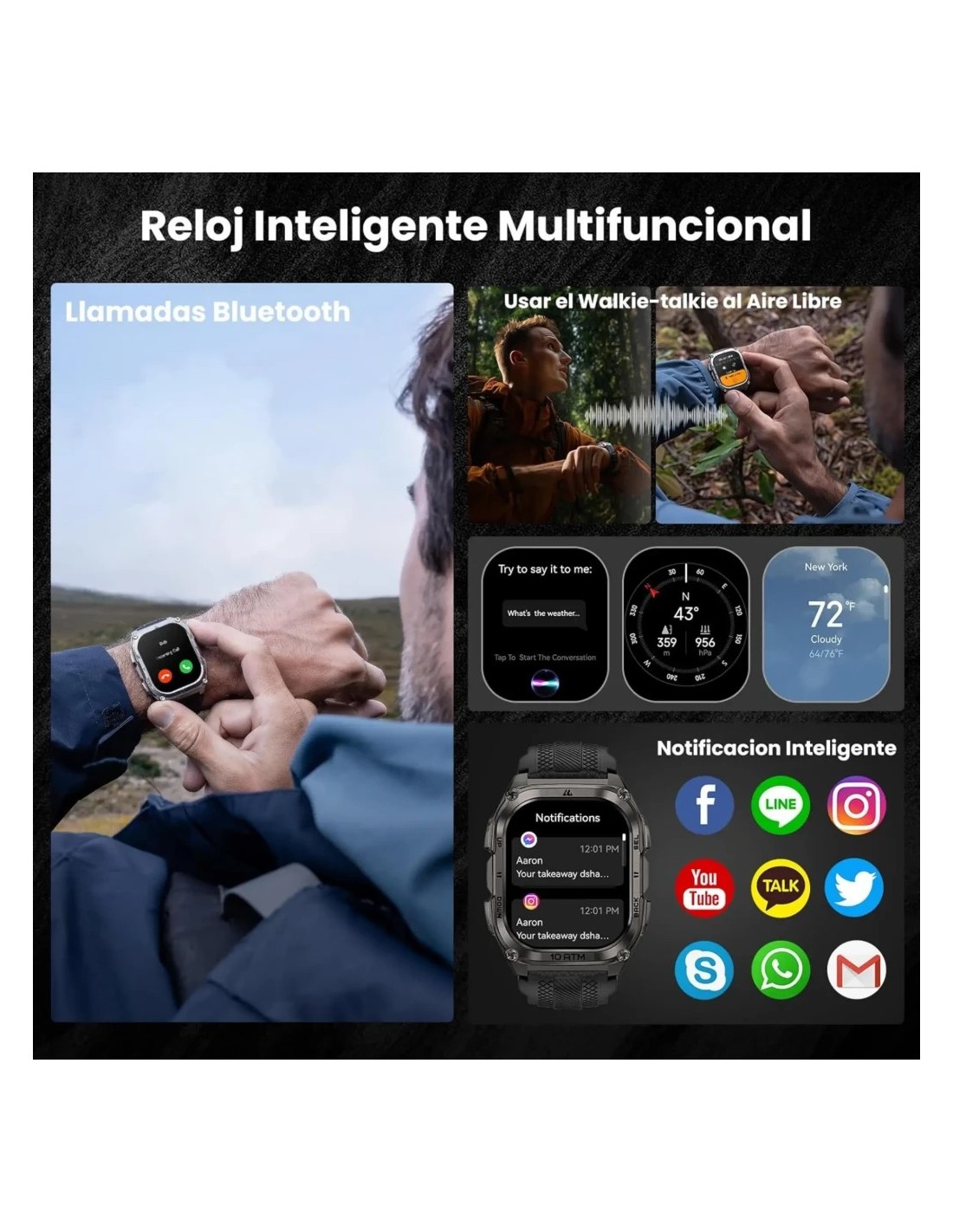 KOSPET Tank M4 Special Edition | Smartwatch en Logroño