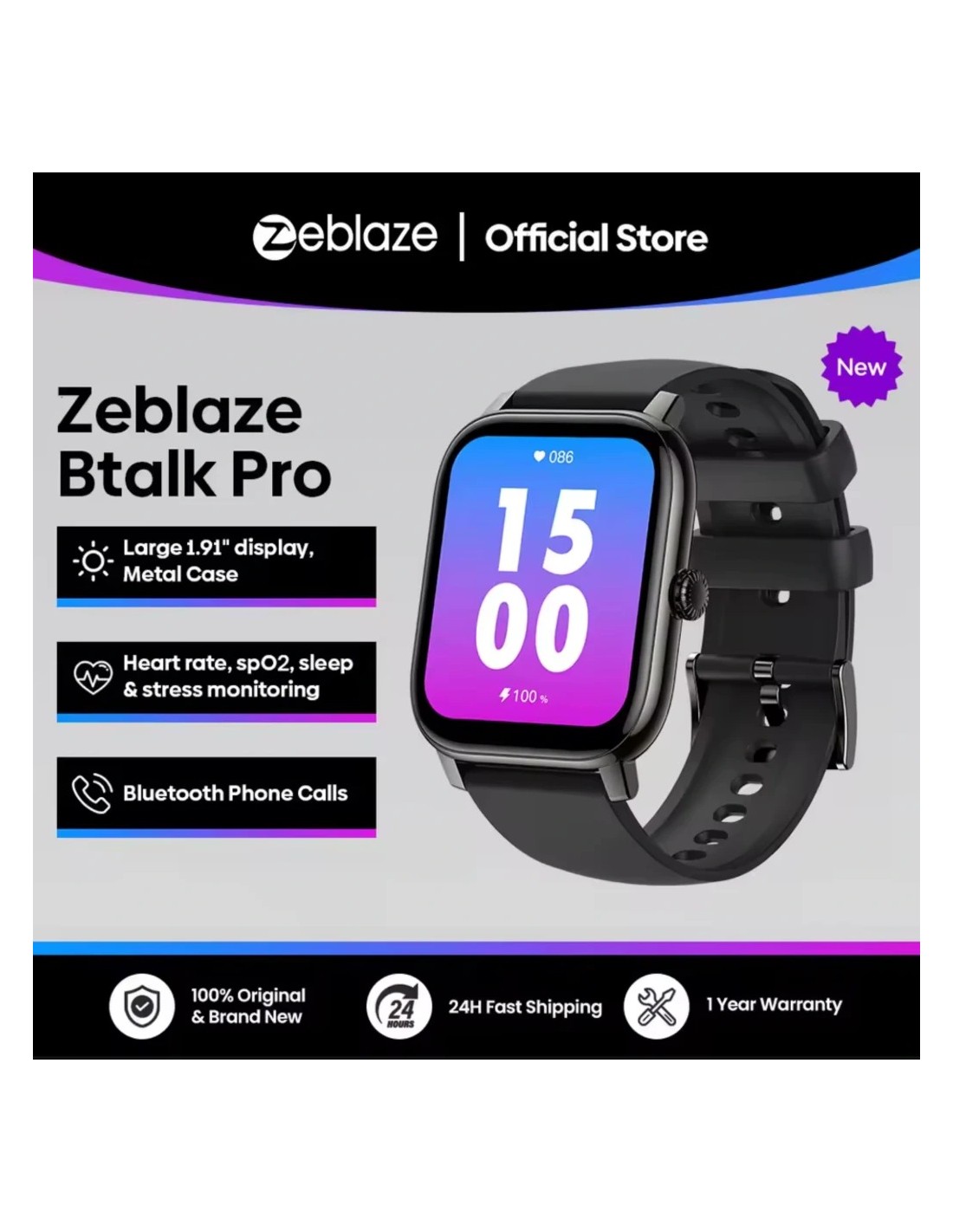Zeblaze Btalk Pro | Smartwatch en Logroño