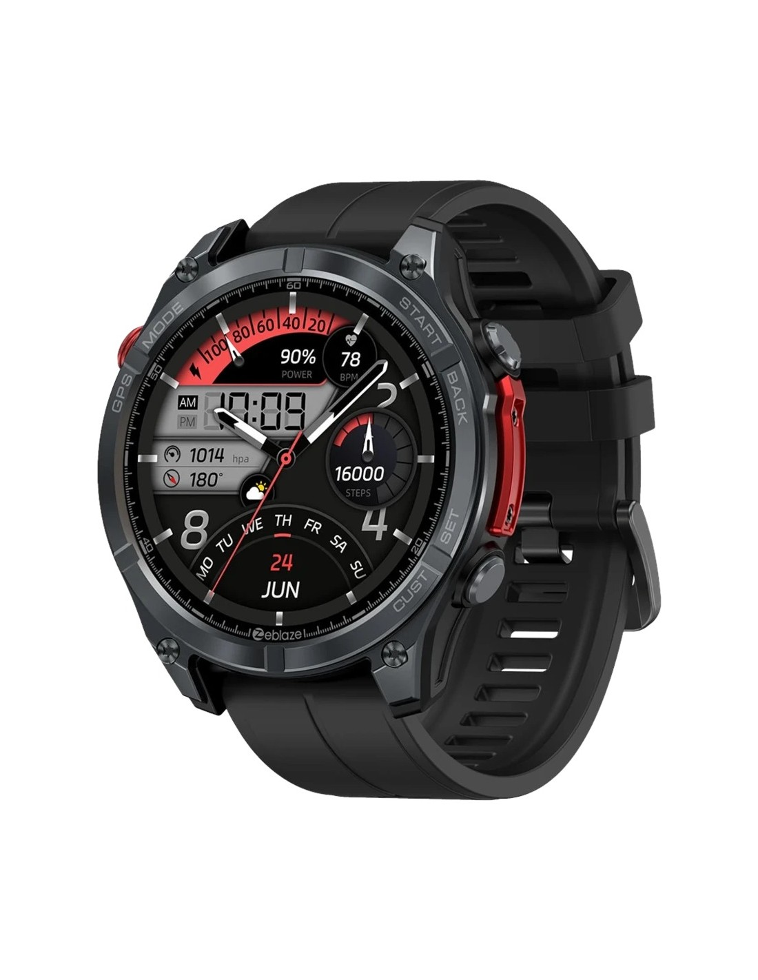 Zeblaze Stratos 4 Pro Negro | Smartwatch en Logroño