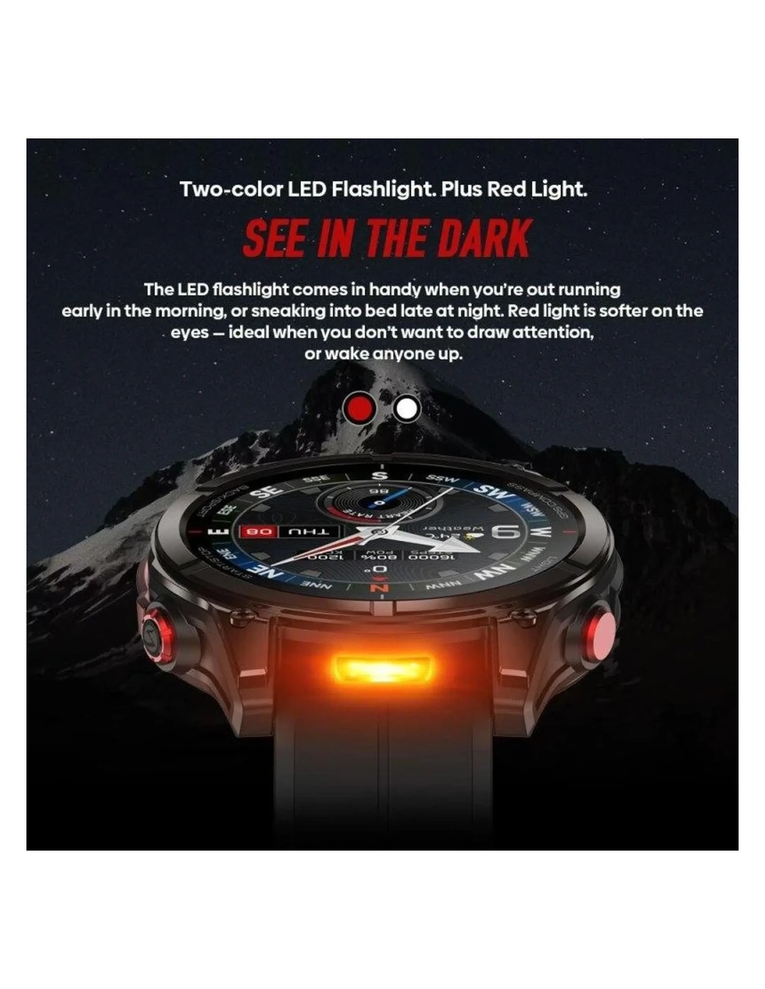 Zeblaze Stratos 4 Pro Negro | Smartwatch en Logroño