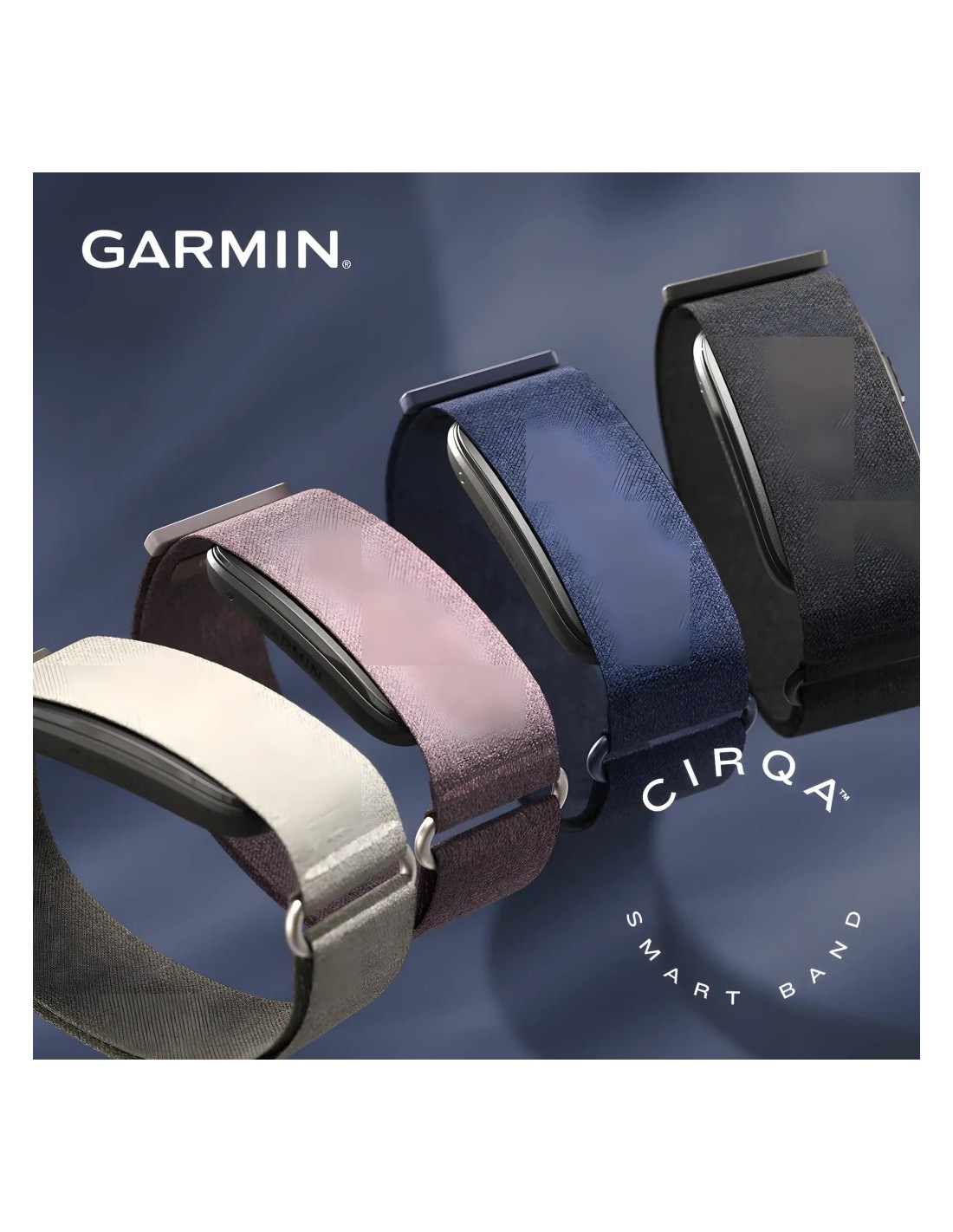 Garmin Cirqa Smart Band L-XL Negro | Pulsera de actividad en Logroño