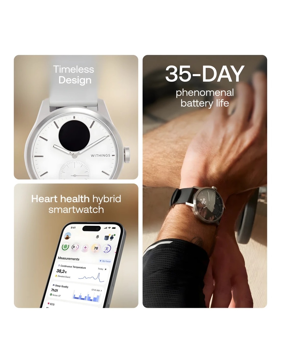 Withings ScanWatch 2 | Smartwatch en Logroño