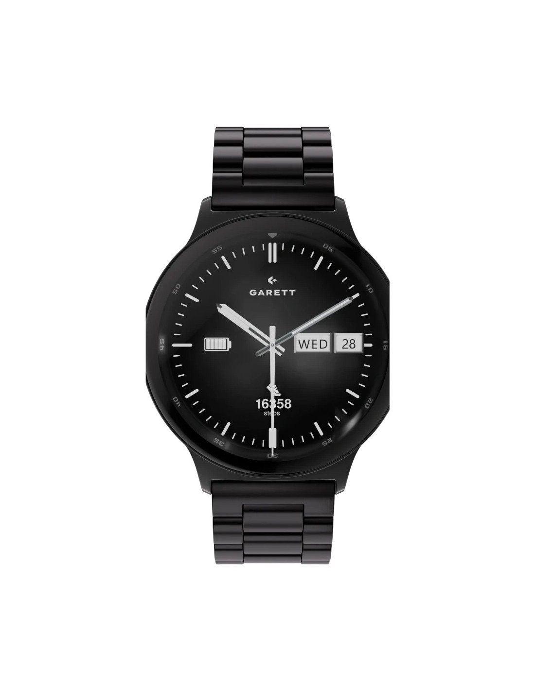 Garett Quantum Black Steel | Smartwatch en Logroño