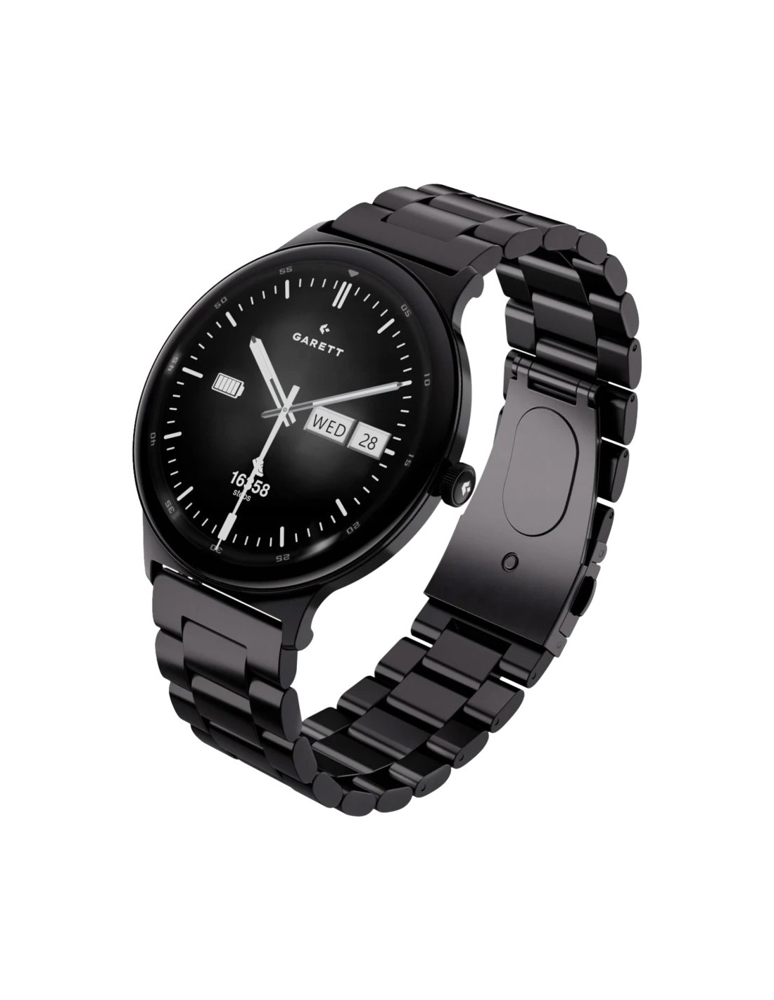 Garett Quantum Black Steel | Smartwatch en Logroño