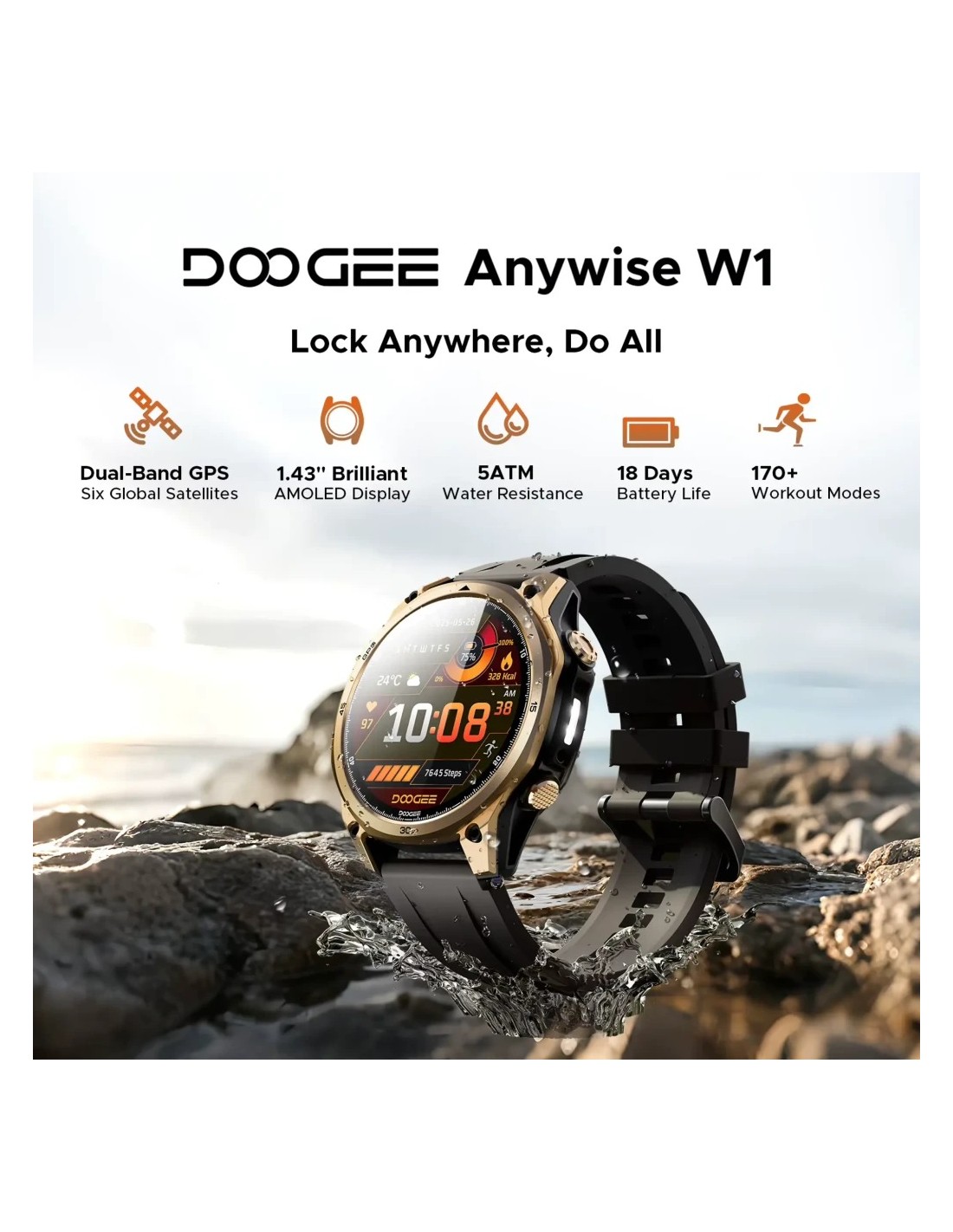Doogee Anywise W1 | Smartwatch en Logroño
