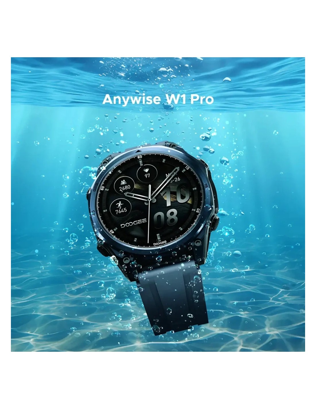 Doogee Anywise W1 Pro Negro | Smartwatch en Logroño