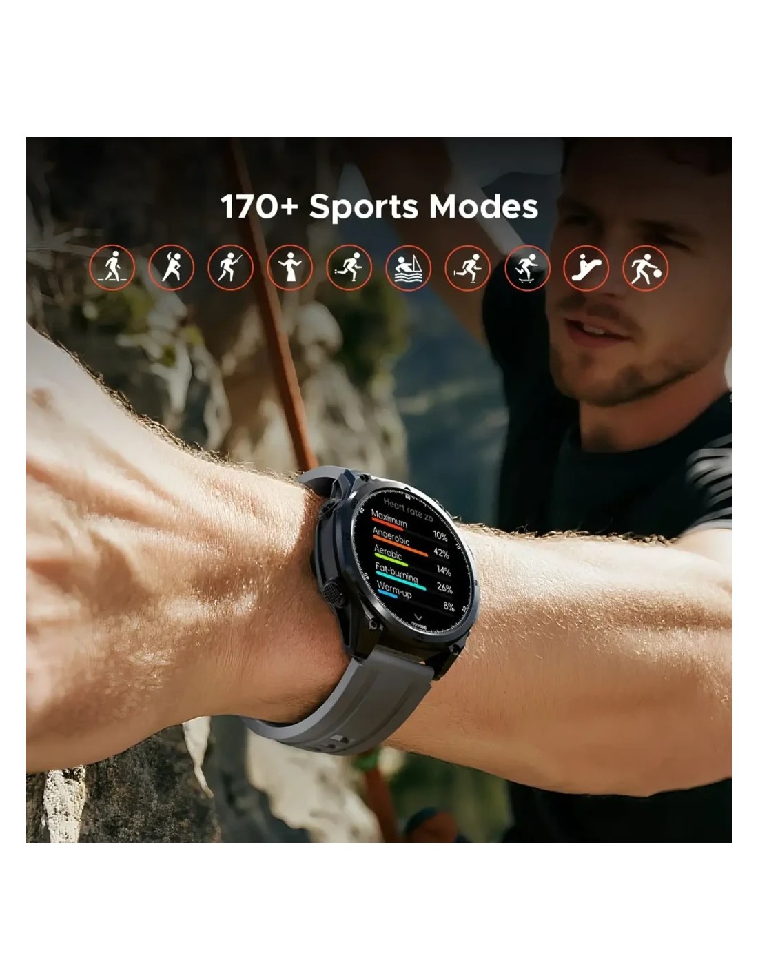 Doogee Anywise W1 Pro Negro | Smartwatch en Logroño