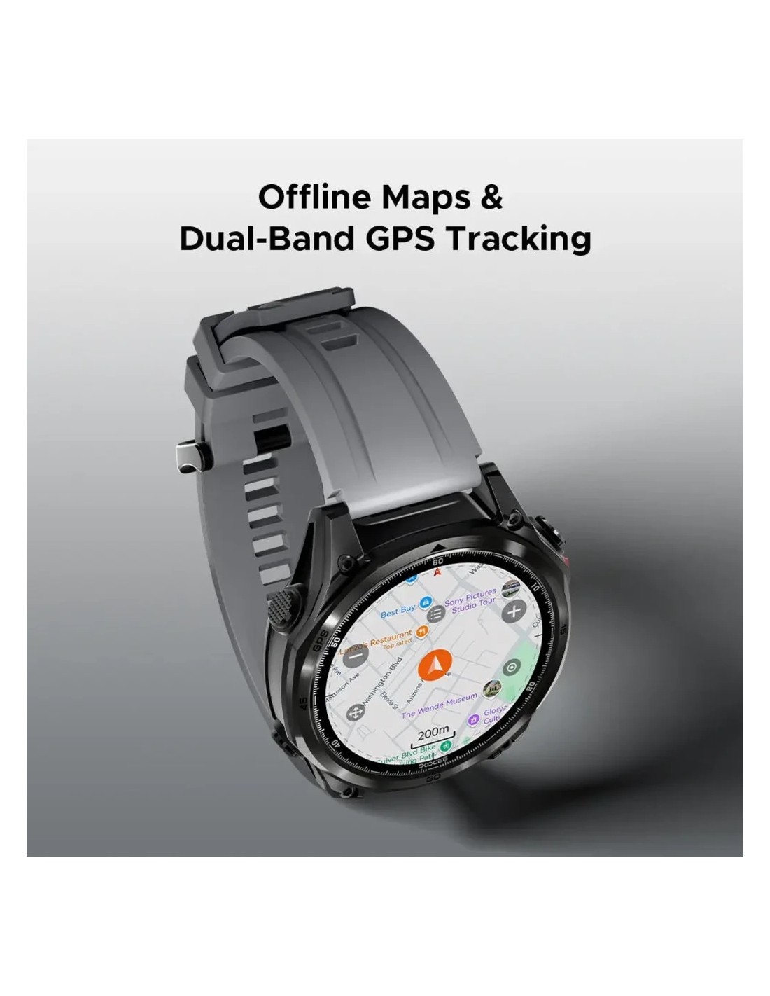Doogee Anywise W1 Pro Negro | Smartwatch en Logroño