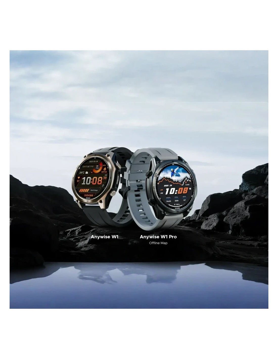 Doogee Anywise W1 Pro Negro | Smartwatch en Logroño
