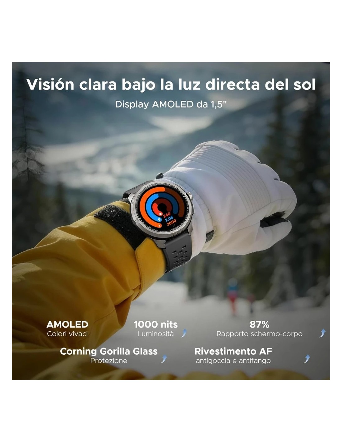 Doogee Anymoving M1 Pro Negro | Smartwatch en Logroño