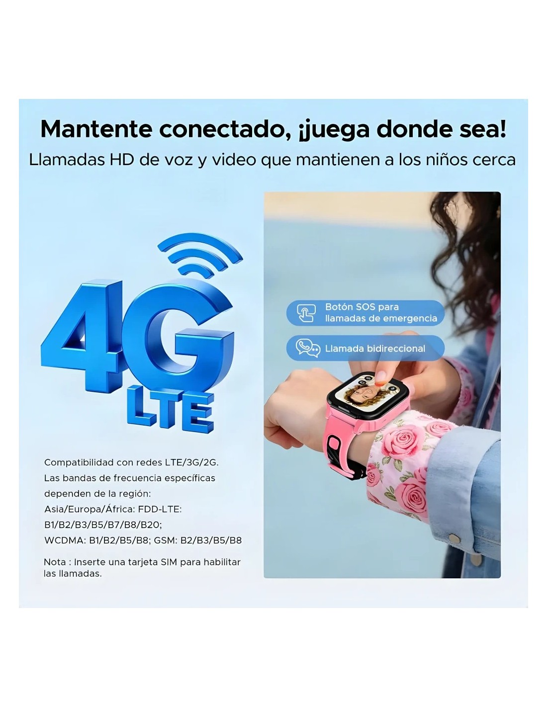 Smartwatch infantil Doogee Anyscene S1 | Smartwatch en Logroño