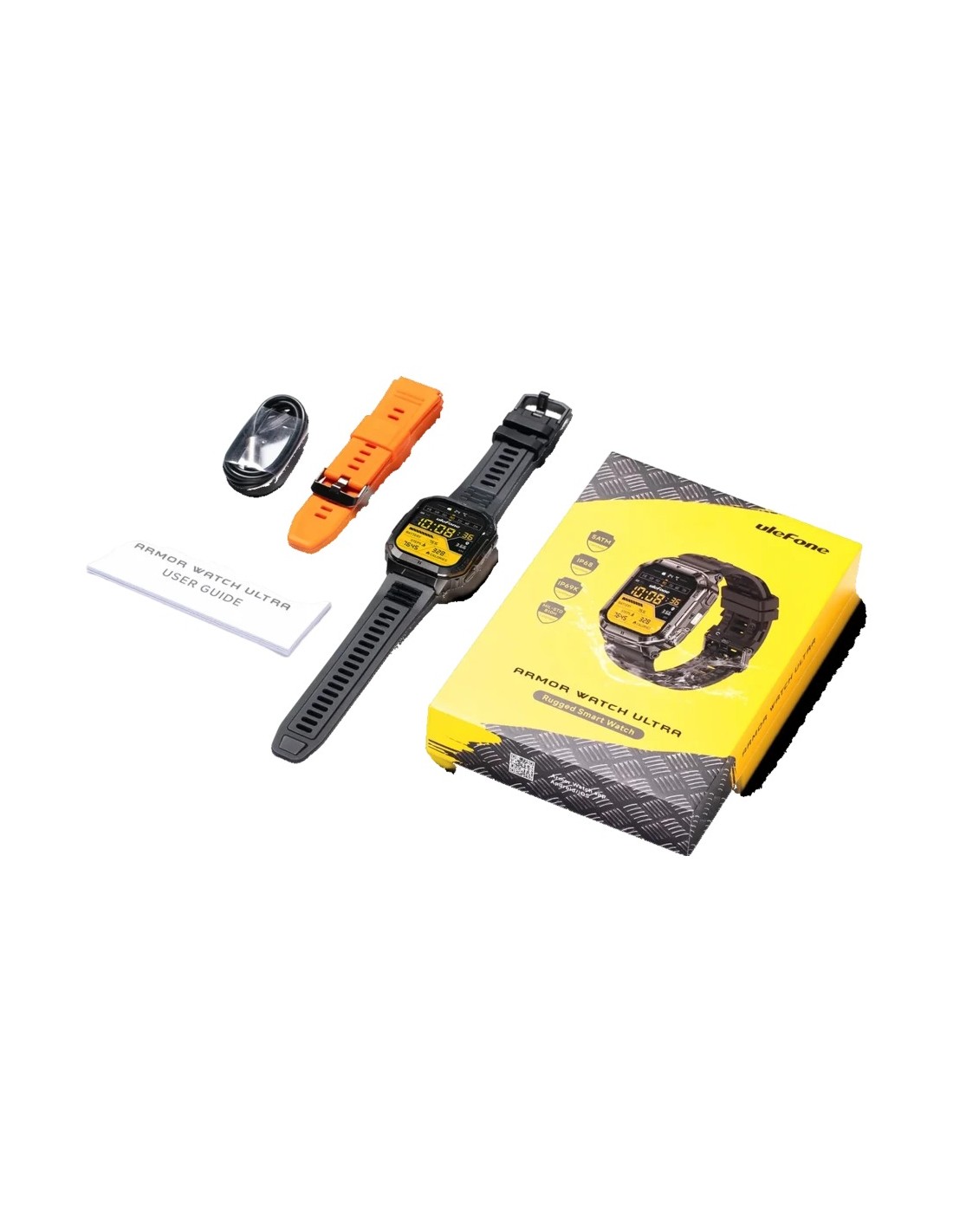 Ulefone Armor Watch Ultra Negro | Smartwatch en Logroño