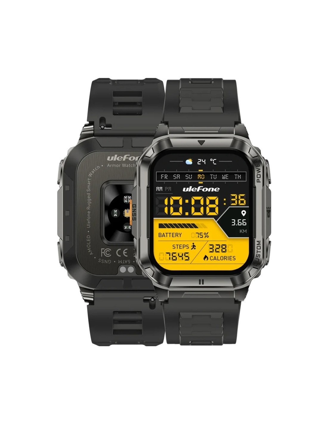 Ulefone Armor Watch Ultra Negro | Smartwatch en Logroño